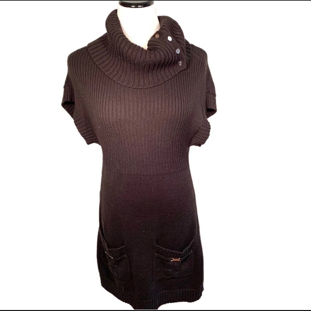 White House Black Market Cowl Neck Sweater Dress